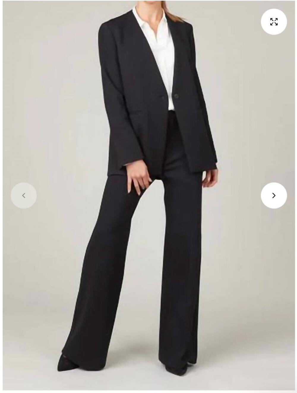 SPANX NWT Ponte Perfect Collareless Strech Blazer in Black // S